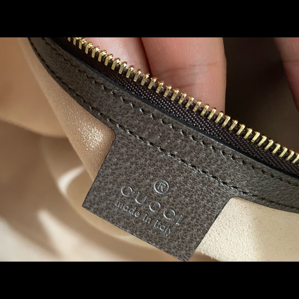 ♥️Gucci
beige Ophidia GG medium top handle bag♥️ - Picture 9 of 17